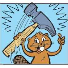 Beaver cartoon by Greg Williams