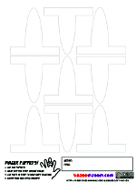 Blank Finger Puppets Template