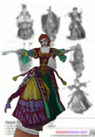 Historical Costumed Finger Puppets
