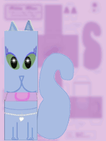 Kitty Blue Loudmouth Puppet